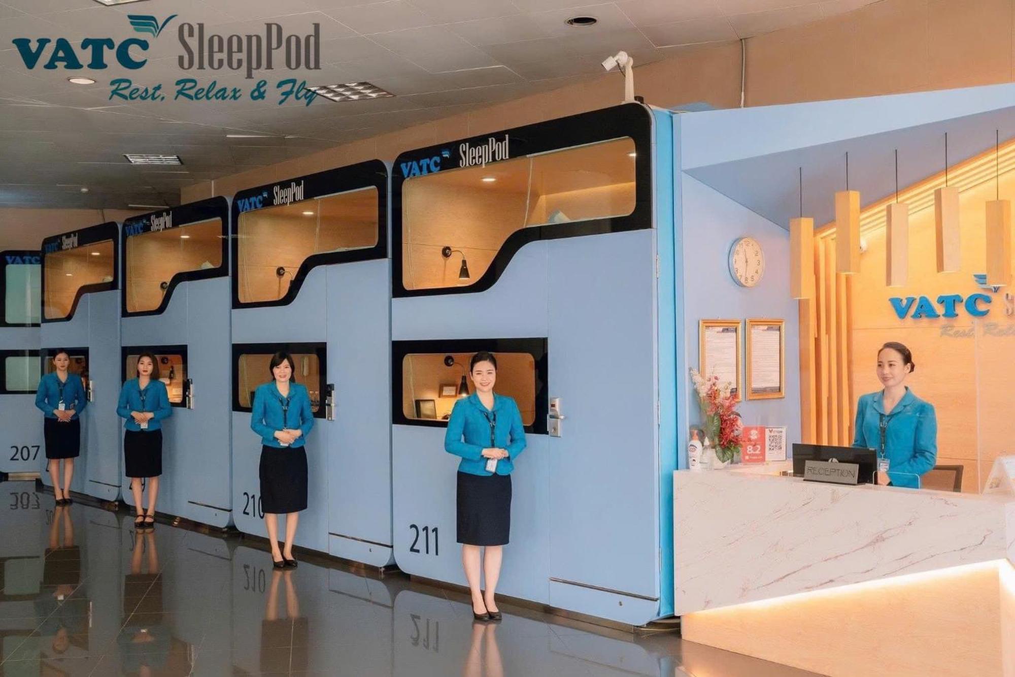 Hotel Vatc Sleep Pod Terminal 1 Noi Bai Esterno foto