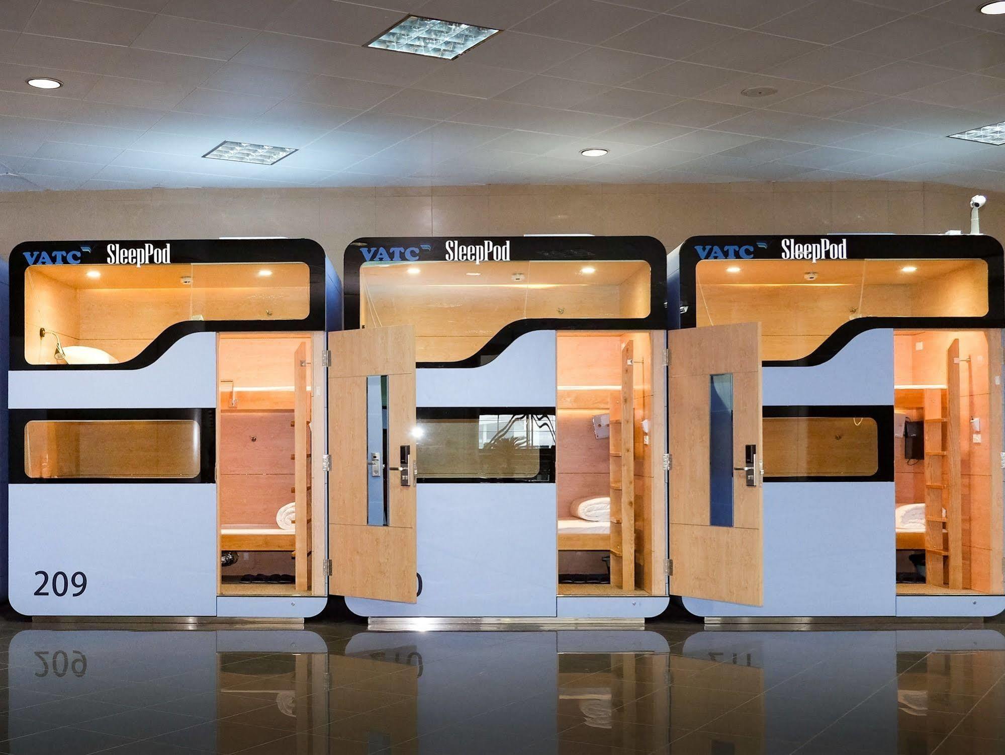Hotel Vatc Sleep Pod Terminal 1 Noi Bai Esterno foto